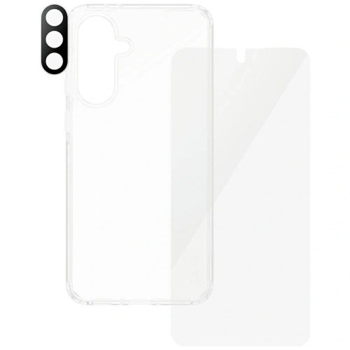 Zestaw ochronny etui + szkło hartowane + szkło na aparat CARE by PanzerGlass Flagship 3w1 do Samsung Galaxy A56 5G