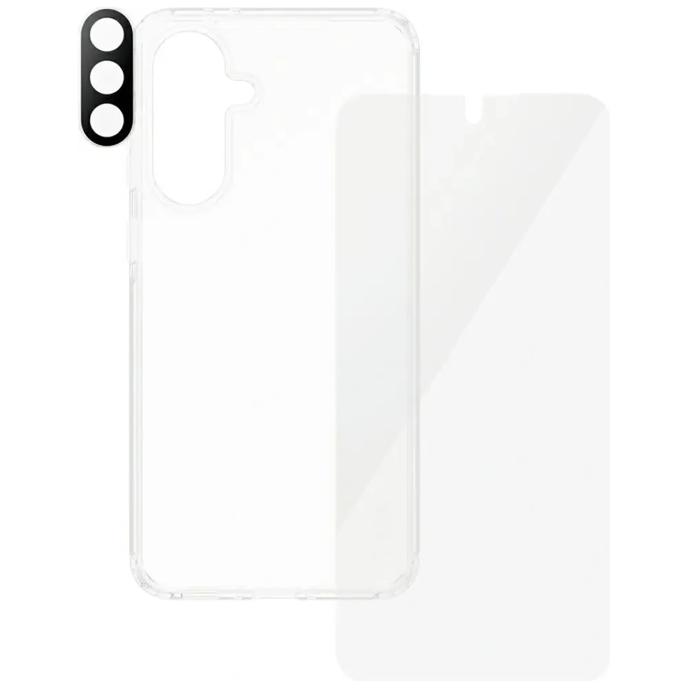 Wholesale CARE by PanzerGlass Flagship 3in1 Protective set: case + tempered glass + lens glass Samsung Galaxy A56 5G - PZG887 - {ean13} - Hurt