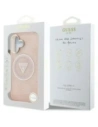 Wholesale Guess IML Metal Glitter 4G Circle Triangle MagSafe Apple iPhone 16 pink - GUE4575 - {ean13} - Hurt