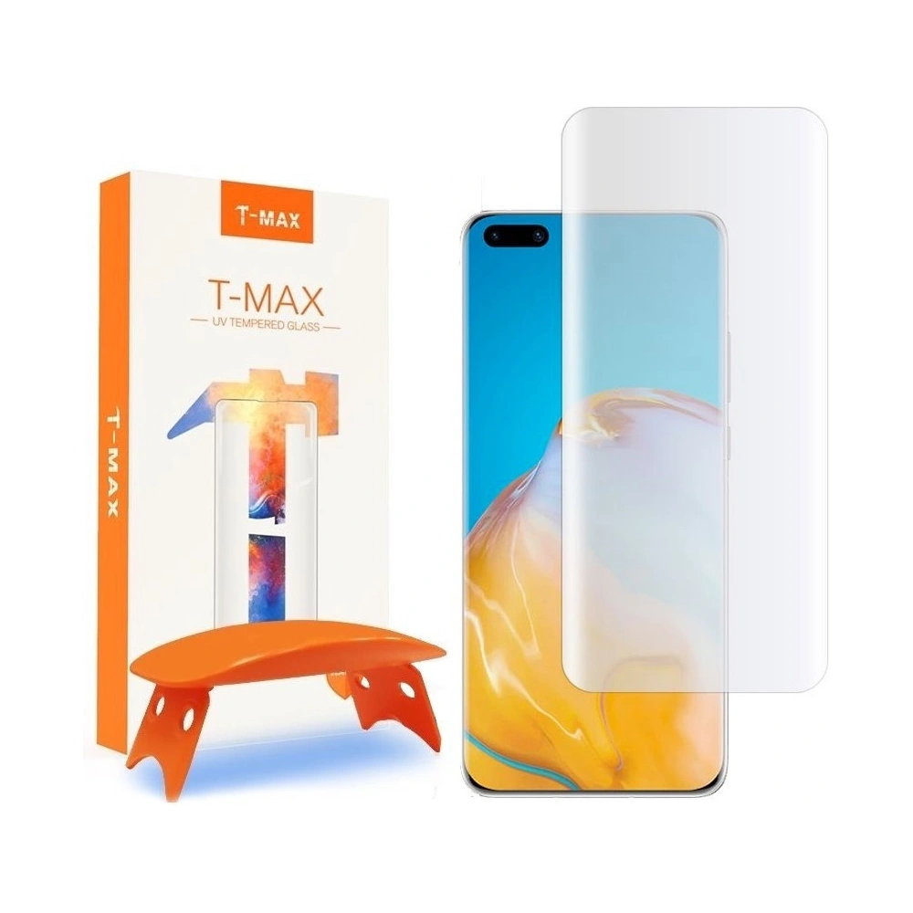 Hurtownia GSM - Tvrzené sklo UV T-Max Glass Huawei P40 Pro - TMX041 - {ean13} - Hurt