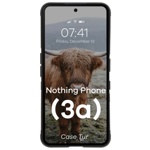 Pancerne etui Bizon Case Tur do Nothing Phone (3a) czarne