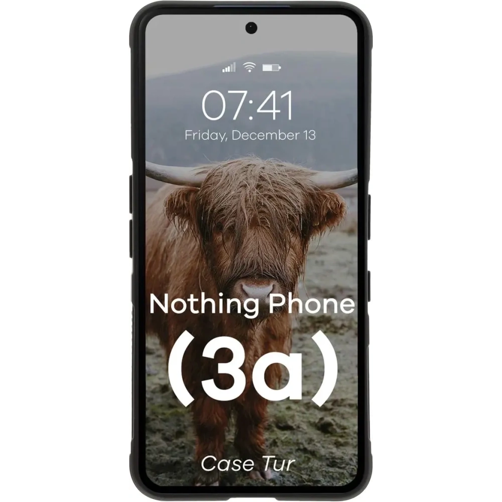 Hurtownia GSM - Bizon Case Tur Nothing Phone (3a) schwarz - BIZ9083 - {ean13} - Hurt