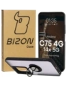Bizon Case Hybrid Ring Realme C75 4G / 14x 5G smoky with a black frame
