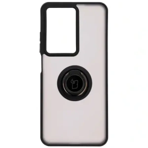 Hurtownia GSM - Bizon Case Hybrid Ring Realme C75 4G / 14x 5G rauchig mit schwarzem Rahmen - BIZ9084 - {ean13} - Hurt
