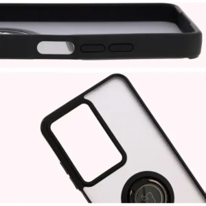 Hurtownia GSM - Bizon Case Hybrid Ring Realme C75 4G / 14x 5G rauchig mit schwarzem Rahmen - BIZ9084 - {ean13} - Hurt