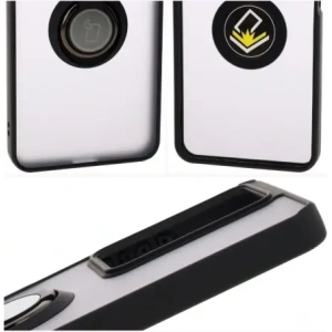 Hurtownia GSM - Bizon Case Hybrid Ring Realme C75 4G / 14x 5G rauchig mit schwarzem Rahmen - BIZ9084 - {ean13} - Hurt