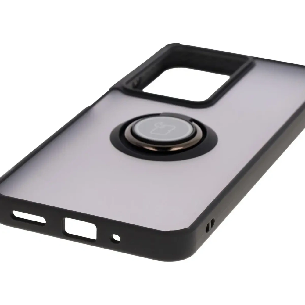 Hurtownia GSM - Bizon Case Hybrid Ring Realme C75 4G / 14x 5G kouřový s černým rámem - BIZ9084 - {ean13} - Hurt