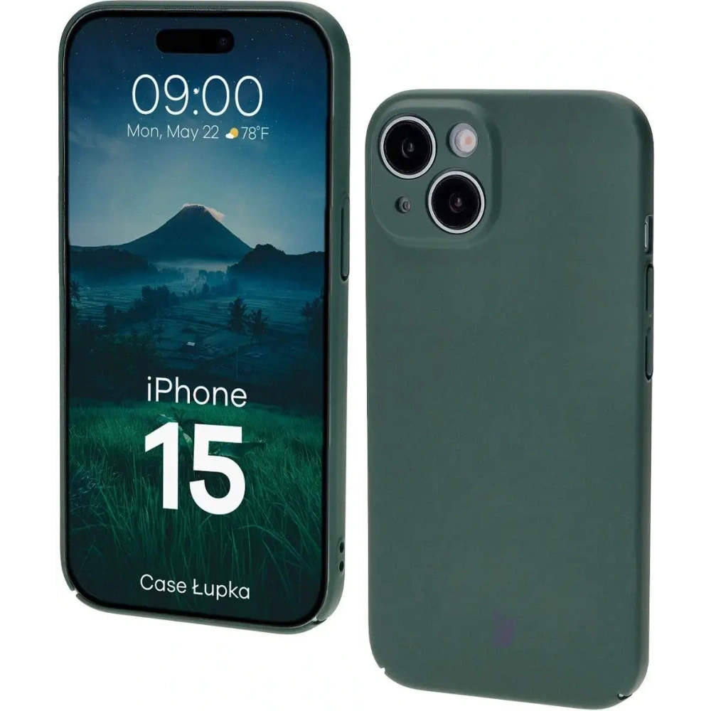 Wholesale Bizon Case Lupka Apple iPhone 15 green - BIZ9086 - {ean13} - Hurt