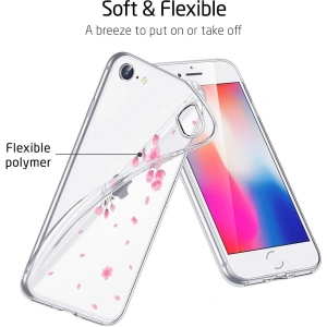 Etui ESR Mania Apple iPhone SE 2022/SE 2020/8/7 Cherry Blossom