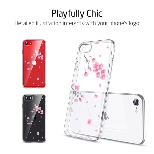 Etui ESR Mania Apple iPhone SE 2022/SE 2020/8/7 Cherry Blossom