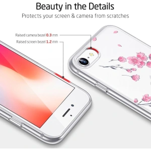 Etui ESR Mania Apple iPhone SE 2022/SE 2020/8/7 Cherry Blossom
