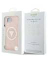 Wholesale Guess IML Metal Glitter 4G Circle Triangle MagSafe Apple iPhone 16e pink - GUE4579 - {ean13} - Hurt