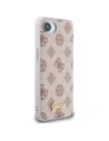 Wholesale Guess Peony Script Logo MagSafe Apple iPhone 16e brown - GUE4582 - {ean13} - Hurt