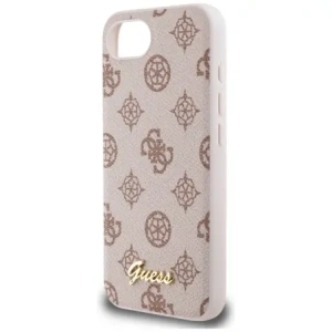 Wholesale Guess Peony Script Logo MagSafe Apple iPhone 16e brown - GUE4582 - {ean13} - Hurt