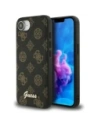 Guess Peony Script Logo MagSafe Apple iPhone 16e black