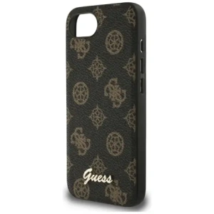 Wholesale Guess Peony Script Logo MagSafe Apple iPhone 16e black - GUE4583 - {ean13} - Hurt