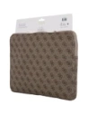 Wholesale Guess Sleeve 14" 4G Zipper Pocket Triangle Logo brown - GUE4584 - {ean13} - Hurt