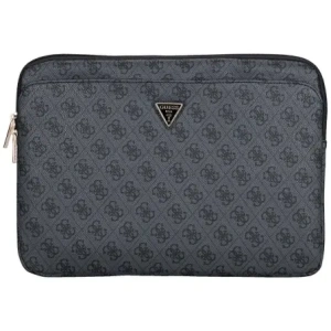 Wholesale Guess Sleeve 14" 4G Zipper Pocket Triangle Logo black - GUE4585 - {ean13} - Hurt
