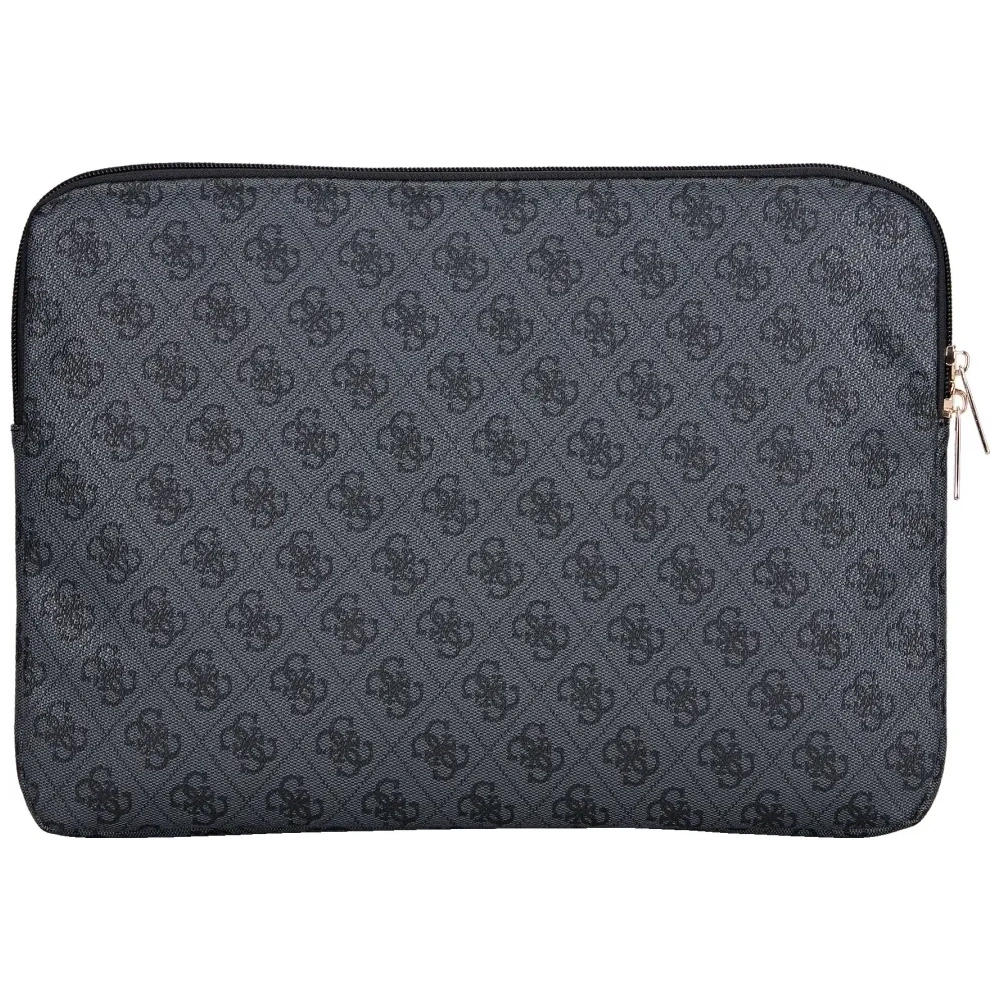 Wholesale Guess Sleeve 14" 4G Zipper Pocket Triangle Logo black - GUE4585 - {ean13} - Hurt