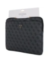 Wholesale Guess Sleeve 14" 4G Zipper Pocket Triangle Logo black - GUE4585 - {ean13} - Hurt