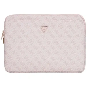 Wholesale Guess Sleeve 14" 4G Zipper Pocket Triangle Logo pink - GUE4586 - {ean13} - Hurt