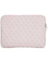 Wholesale Guess Sleeve 14" 4G Zipper Pocket Triangle Logo pink - GUE4586 - {ean13} - Hurt