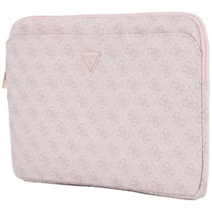 Wholesale Guess Sleeve 14" 4G Zipper Pocket Triangle Logo pink - GUE4586 - {ean13} - Hurt