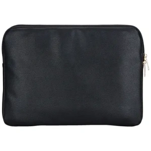 Wholesale Guess Sleeve 14" Grained Zipper Pocket Triangle Logo black - GUE4587 - {ean13} - Hurt