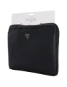 Wholesale Guess Sleeve 14" Grained Zipper Pocket Triangle Logo black - GUE4587 - {ean13} - Hurt