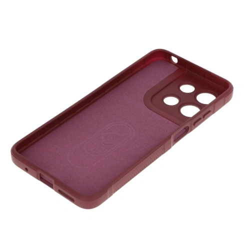 Pancerne etui Bizon Case Tur do Motorola Moto G15 / G15 Power burgundowe