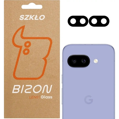 Szkło na aparat Bizon Glass Silk Lens do Google Pixel 9a [2 PACK]
