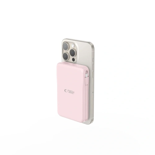 Powerbank Tech-Protect PB31 LifeMag MagSafe Power Bank 10000mah Pink