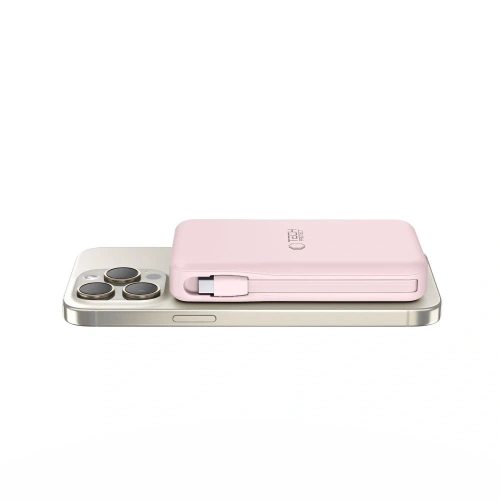 Powerbank Tech-Protect PB31 LifeMag MagSafe Power Bank 10000mah Pink