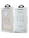 Wholesale [CR] Karl Lagerfeld IML Rhinestones Karl Head Case for Apple iPhone 16 Pro Max pink - OT-886 - {ean13} - Hurt