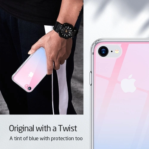 Etui ESR Ice Shield Apple iPhone SE 2022/SE 2020/8/7 Red/Blue