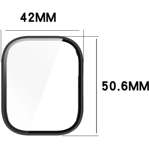Wholesale [CR] Case with glass for Bizon Case+Glass Watch for Xiaomi Redmi Watch 5 Lite black - OT-888 - {ean13} - Hurt
