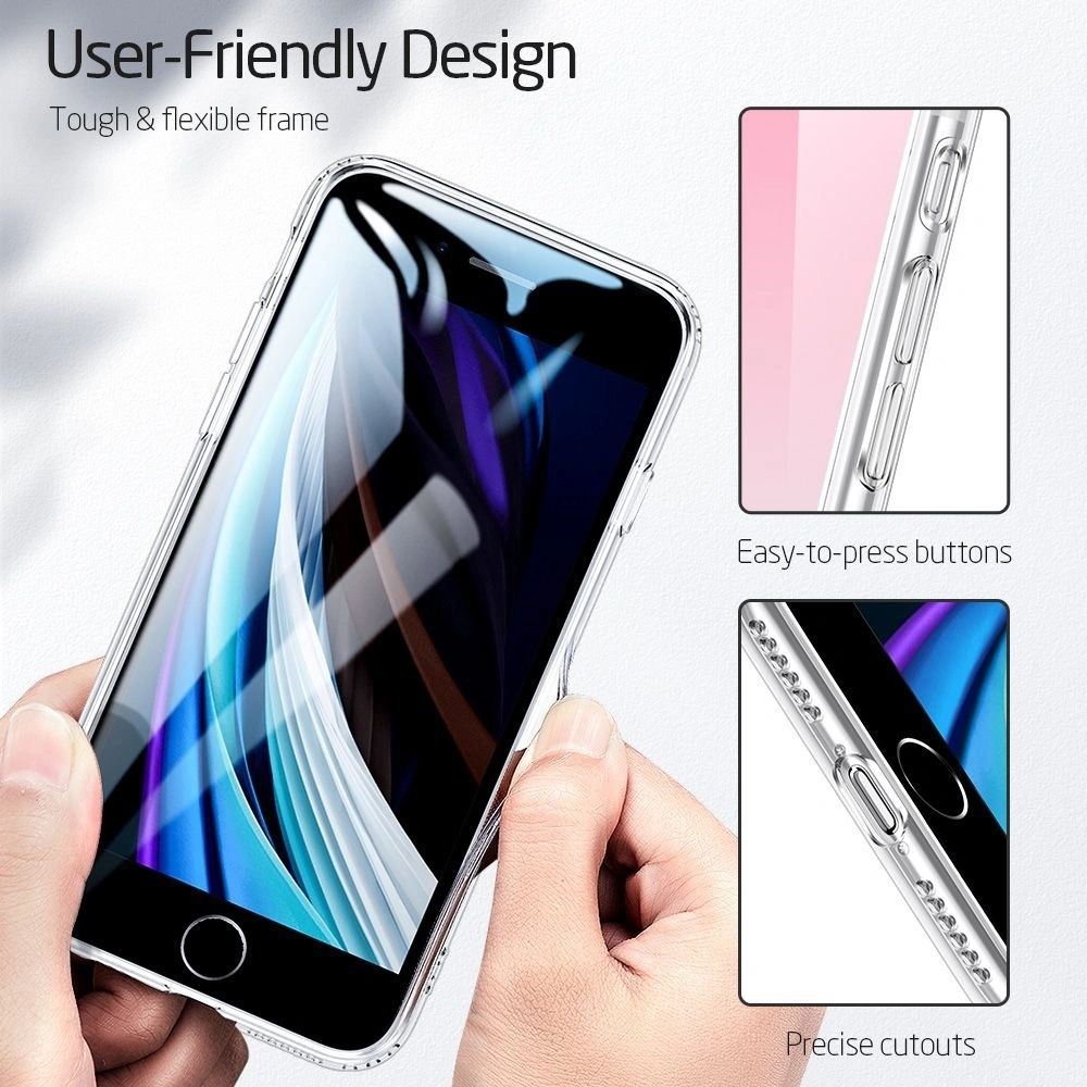 Hurtownia GSM - Etui ESR Ice Shield Apple iPhone SE 2022/SE 2020/8/7 Červená/Modrá - ESR193REDBLU - {ean13} - Hurt