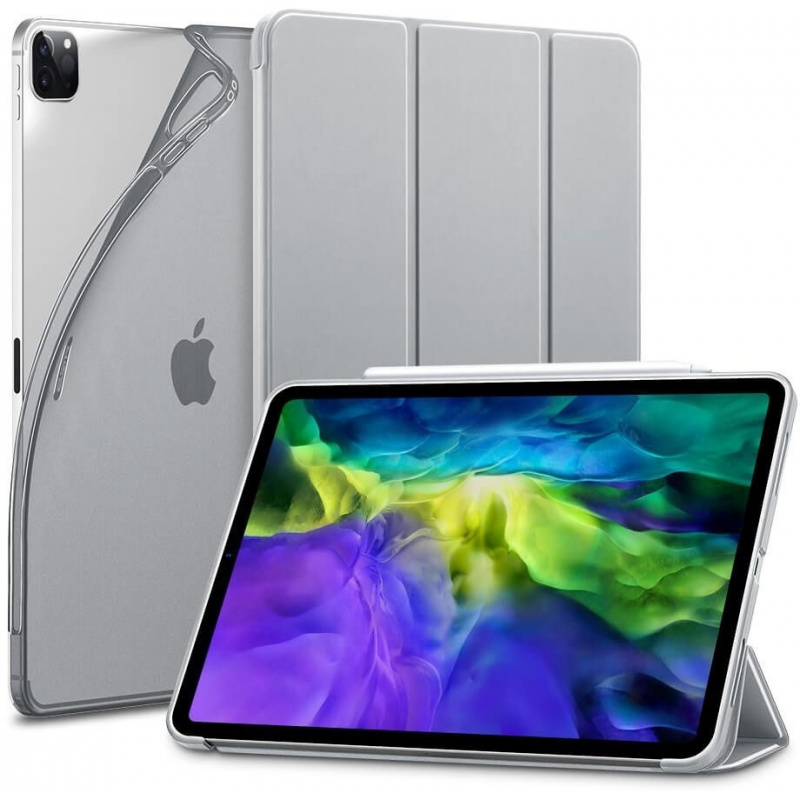 ESR Distributor - 4894240108635 - ESR195SLVGRY - ESR Rebound Slim Apple iPad Pro 11 2018/2020 Silver Grey - B2B homescreen