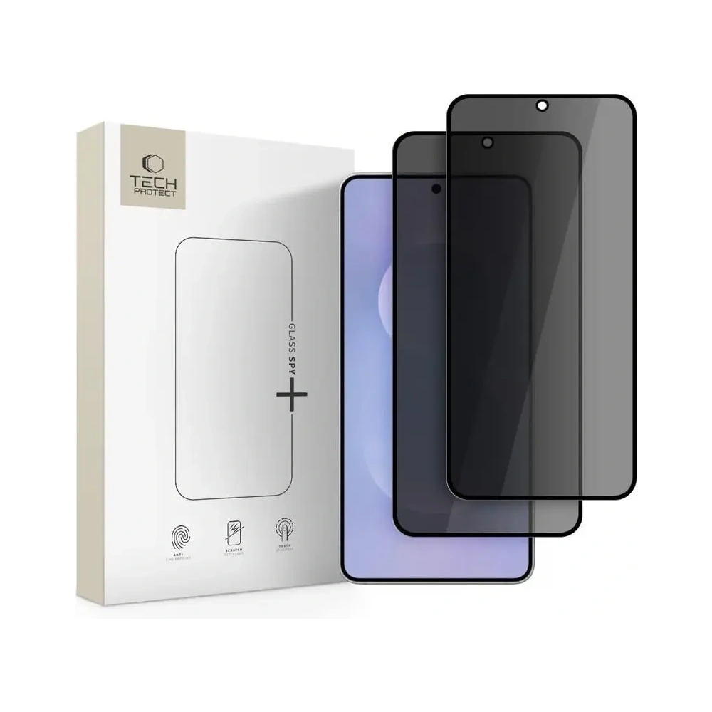 Wholesale Tech-Protect Glass Spy+ Samsung Galaxy S25 Edge Privacy [2 PACK] - THP4158 - {ean13} - Hurt