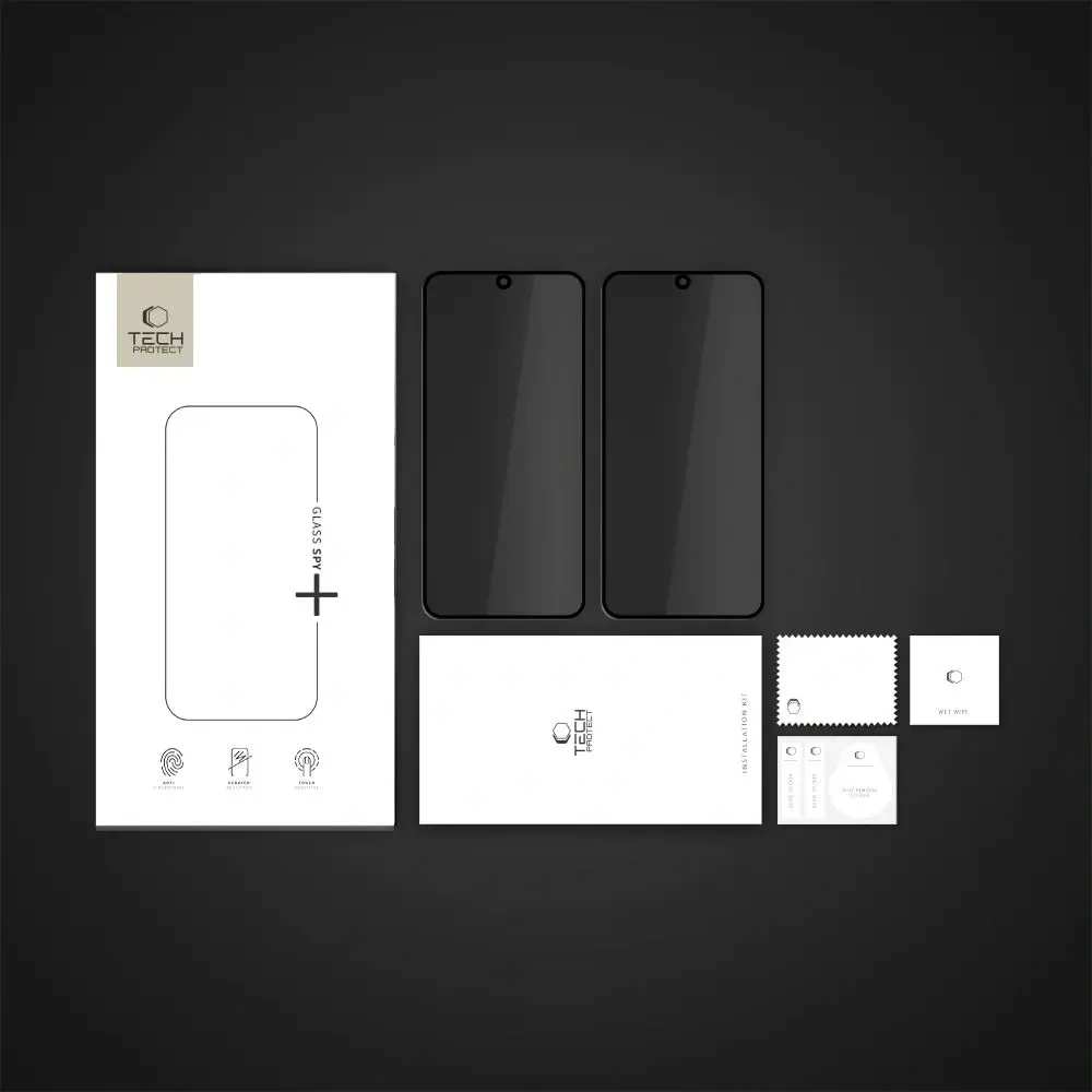 Wholesale Tech-Protect Glass Spy+ Samsung Galaxy S25 Edge Privacy [2 PACK] - THP4158 - {ean13} - Hurt