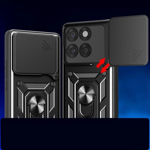 Etui Tech-Protect Camshield Pro Motorola Edge 60 Fusion / Edge 60 Black