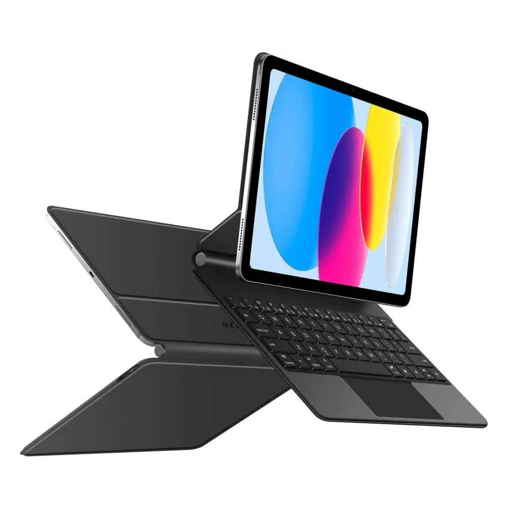 Hurtownia GSM - Tech-Protect SmartCase mágneses + billentyűzet Apple iPad 10,9" 2022 / 11" 2025 fekete - THP4162 - {ean13} - Hurt