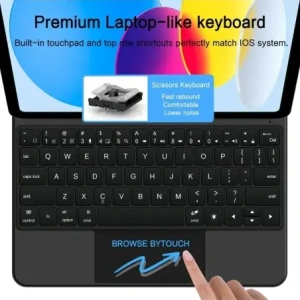 Hurtownia GSM - Tech-Protect SmartCase Magnetic + Klávesnice Apple iPad 10,9" 2022 / 11" 2025 Černá - THP4162 - {ean13} - Hurt
