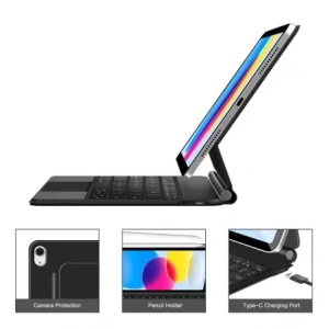 Hurtownia GSM - Tech-Protect SmartCase Magnetic + Klávesnice Apple iPad 10,9" 2022 / 11" 2025 Černá - THP4162 - {ean13} - Hurt