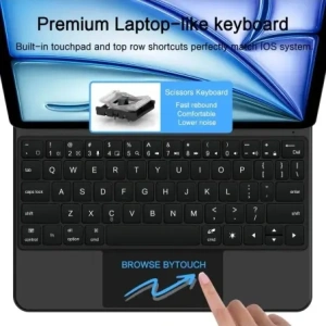 Wholesale Tech-Protect SmartCase Magnetic + Keyboard Apple iPad Air 10.9" 2020/2022 / iPad Air 11" 2024/2025 Black - THP4163 - {ean13} - Hurt