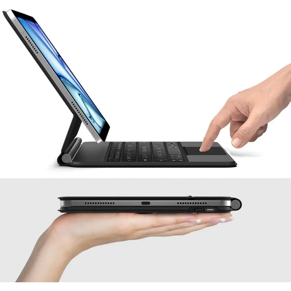 Wholesale Tech-Protect SmartCase Magnetic + Keyboard Apple iPad Air 10.9" 2020/2022 / iPad Air 11" 2024/2025 Black - THP4163 - {ean13} - Hurt