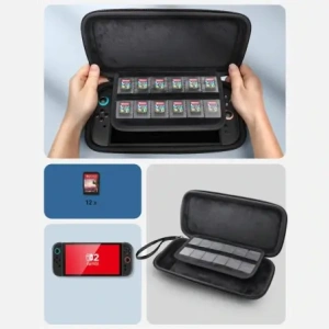 Wholesale Supcase Carrying Mini Nintendo Switch 2 Black - SPC508 - {ean13} - Hurt