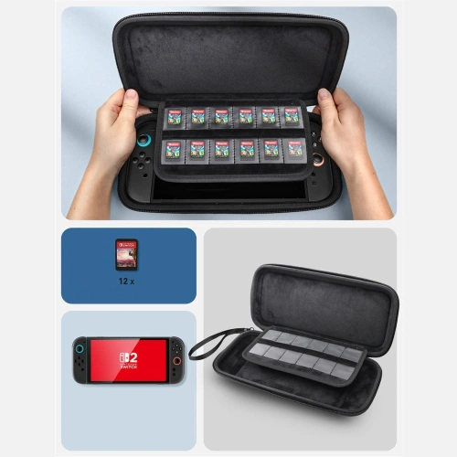 Etui Supcase Carrying Mini Nintendo Switch 2 Black