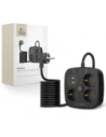 Tech-Protect PCS3X4 Power Strip 2xUSB-A, 2xUSB-C, 3xSocket AC 200cm Black