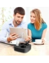 Hurtownia GSM - Tech-Protect PCS3X4 Steckdosenleiste 2xUSB-A, 2xUSB-C, 3xAC-Steckdosen 200cm Schwarz - THP4167 - {ean13} - Hurt